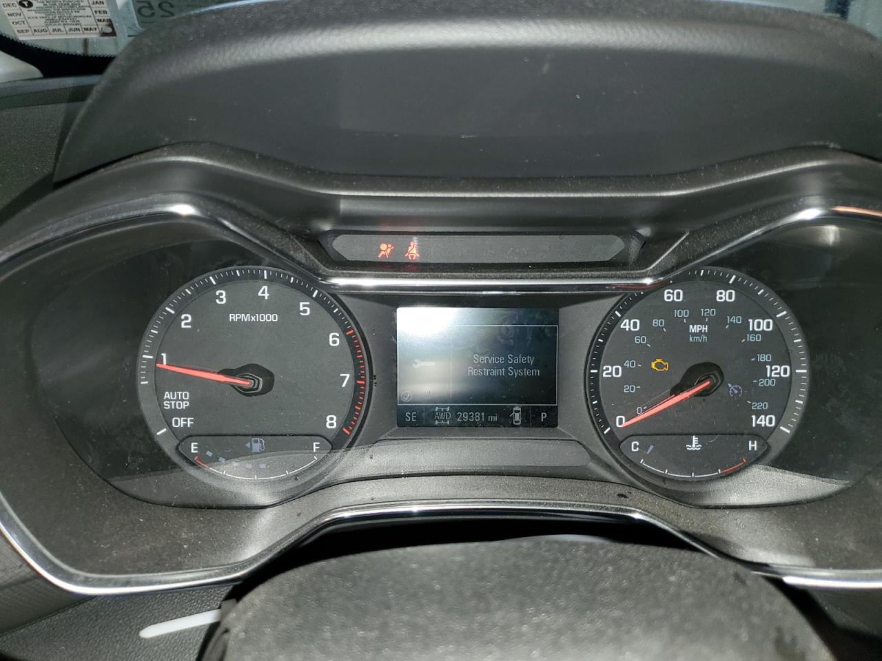 2022 CHEVROLET TRAILBLAZER LT VIN:KL79MRSL0NB089262