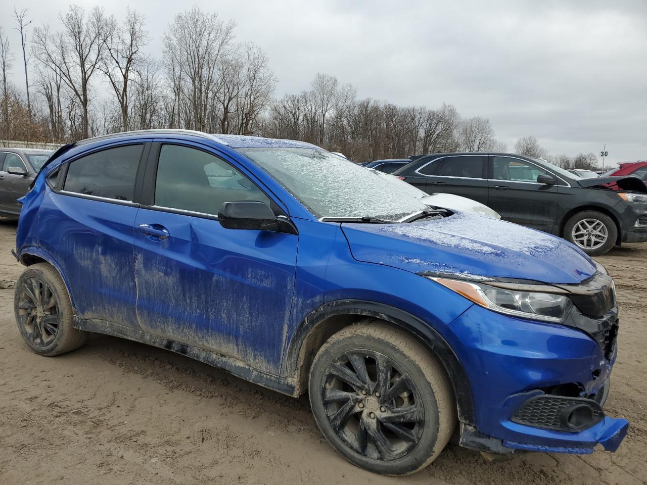 2022 HONDA HR-V SPORT VIN:3CZRU6H16NM709803