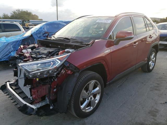 2021 TOYOTA RAV4 XLE PREMIUM VIN: JTMB6RFV5MD042077