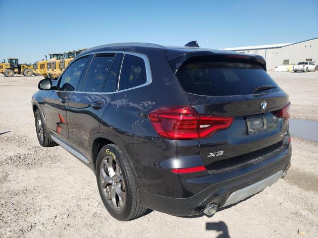 2021 BMW X3 SDRIVE30I VIN: 5UXTY3C08M9G18673