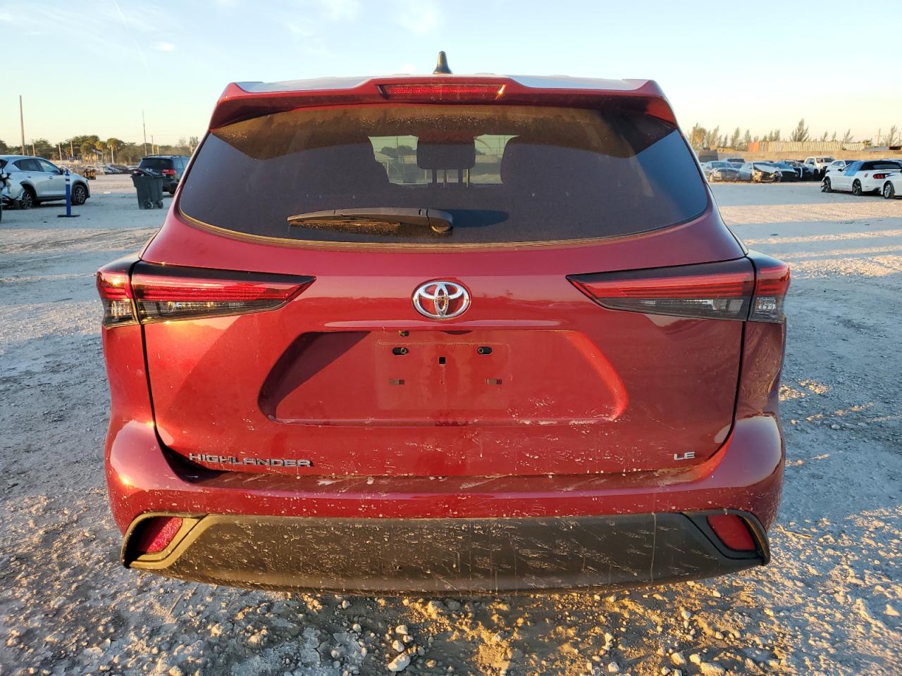 2022 TOYOTA HIGHLANDER L VIN:5TDZZRAH4NS542549