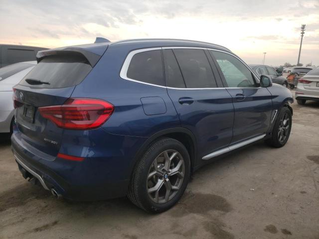 2021 BMW X3 XDRIVE30I VIN: 5UXTY5C06M9H66039