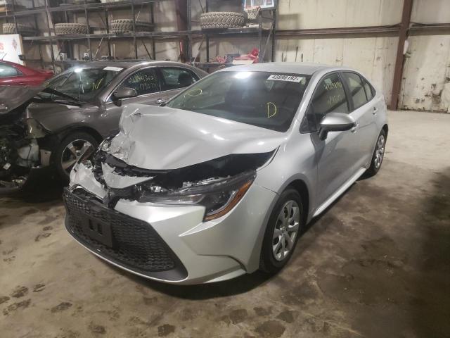 2021 TOYOTA COROLLA LE VIN: 5YFEPMAE7MP256201