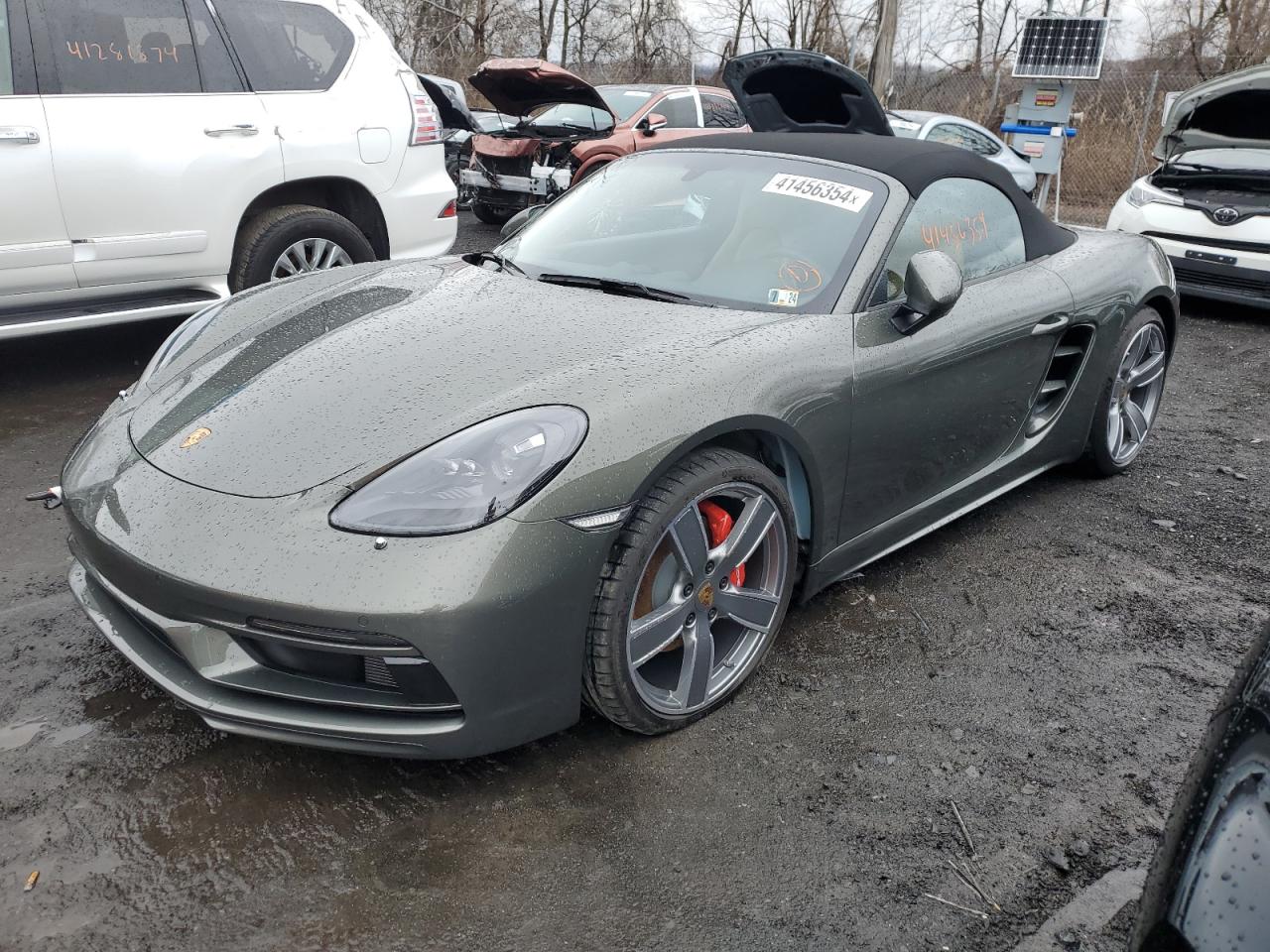 2023 PORSCHE BOXSTER S VIN:WP0CB2A84PS213054