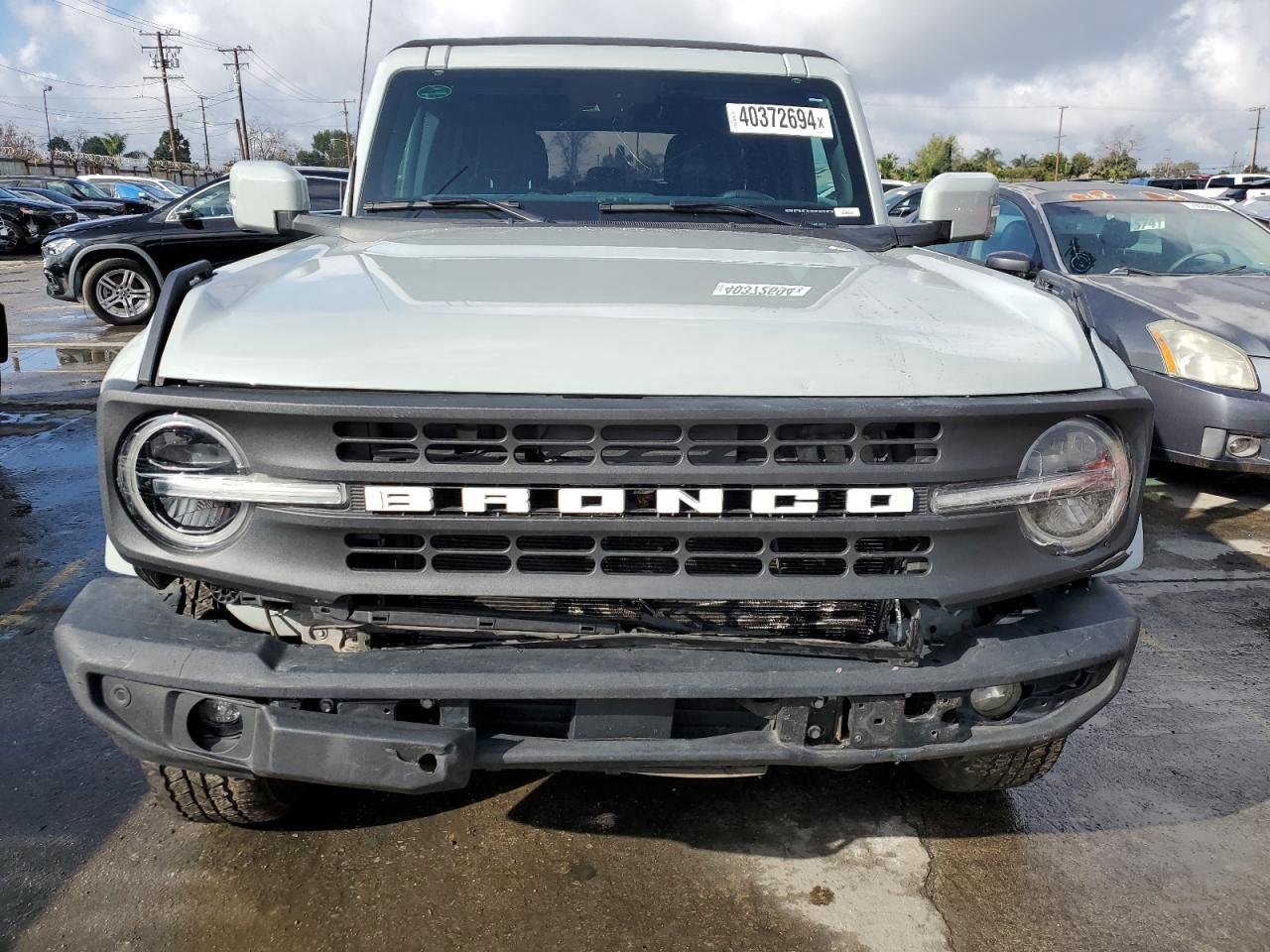 2022 FORD BRONCO BASE VIN:1FMDE5BH2NLA84486