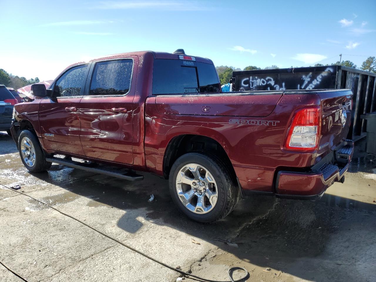 2022 RAM 1500 BIG HORN/LONE STAR VIN:1C6RREFT4NN126228