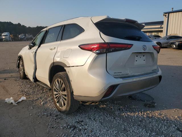 2021 TOYOTA HIGHLANDER PLATINUM VIN: 5TDFZRAH2MS066223