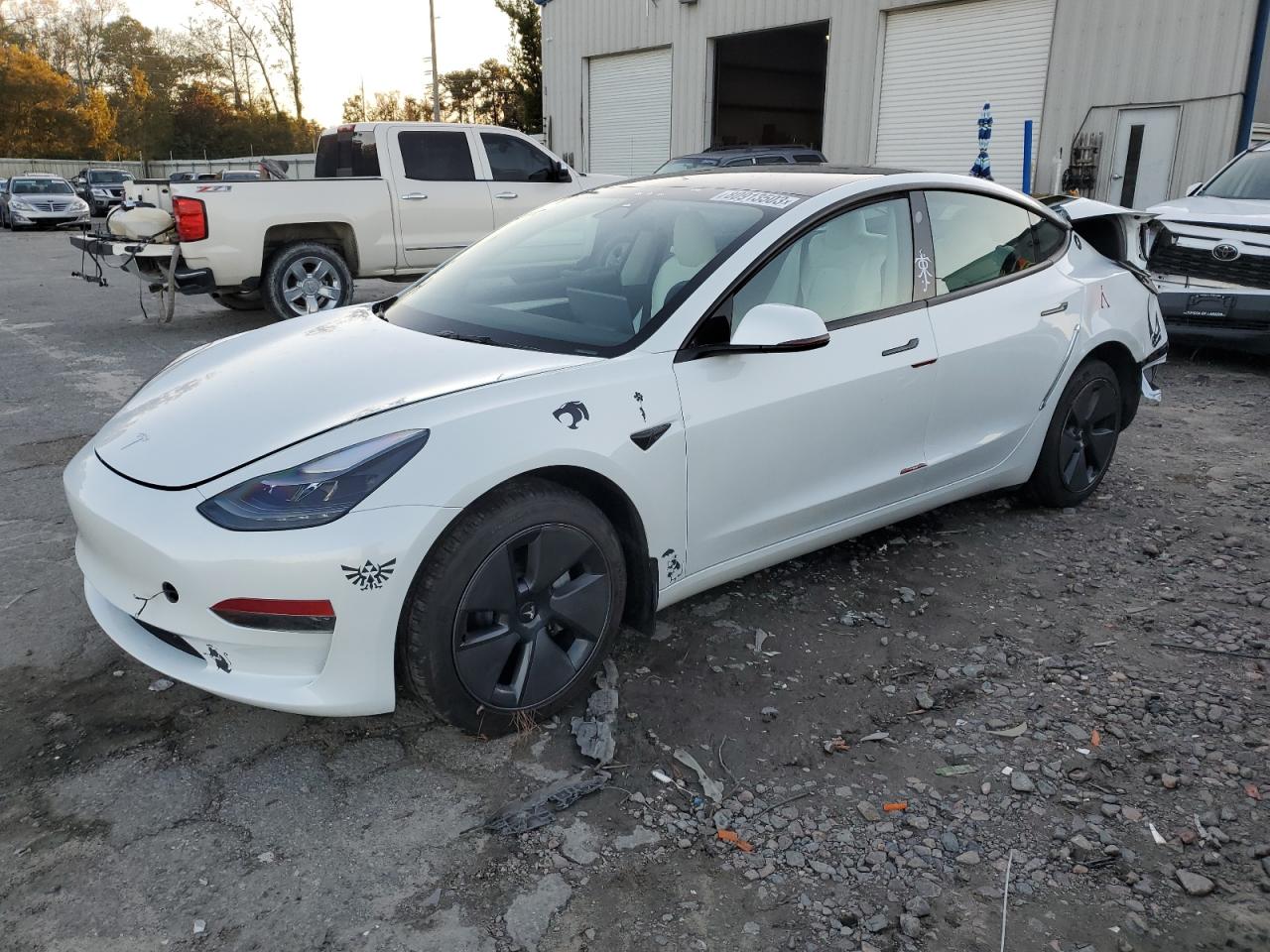 2023 TESLA MODEL 3  VIN:5YJ3E1EA7PF605215