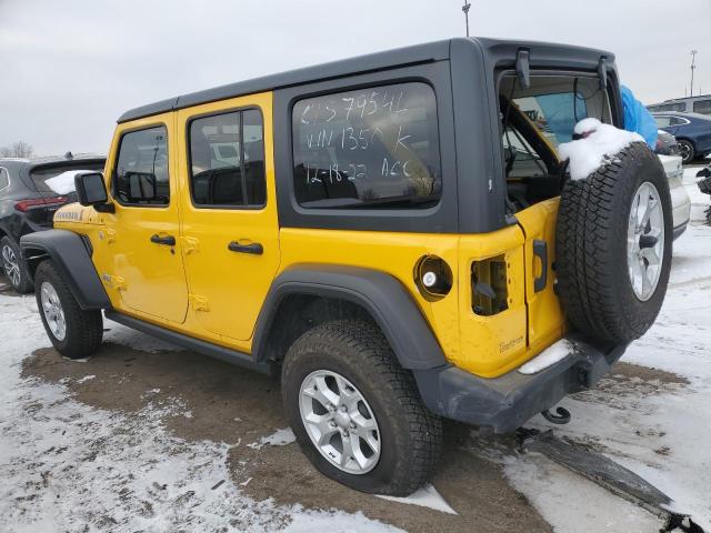 2021 JEEP WRANGLER UNLIMITED SPORT VIN: 1C4HJXDN4MW601350