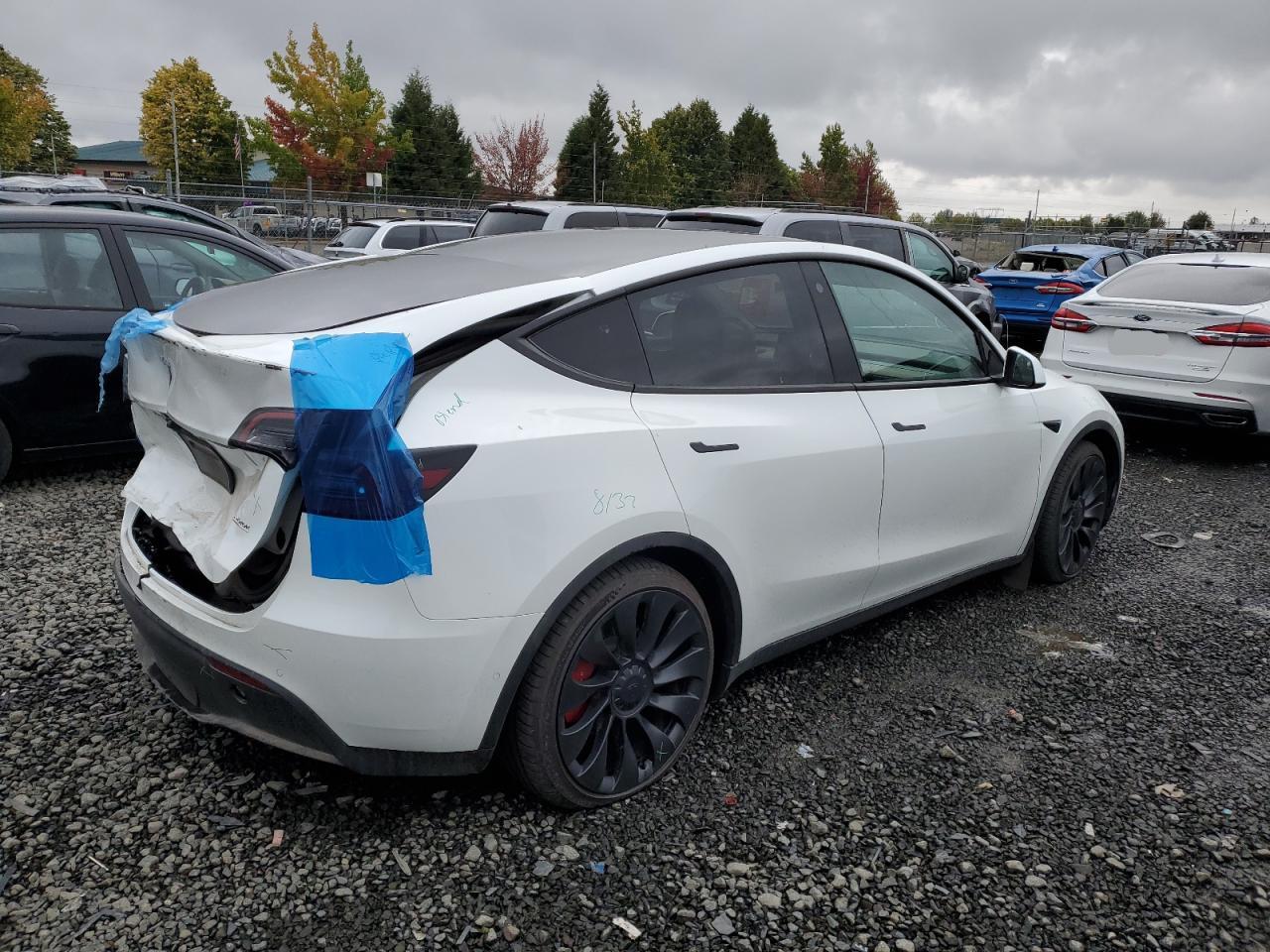 2022 TESLA MODEL Y  VIN:7SAYGDEF5NF539471