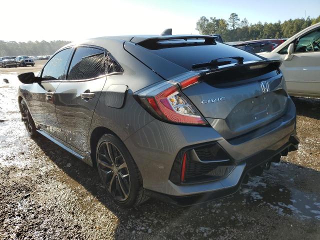 2021 HONDA CIVIC SPORT VIN: SHHFK7H48MU217726