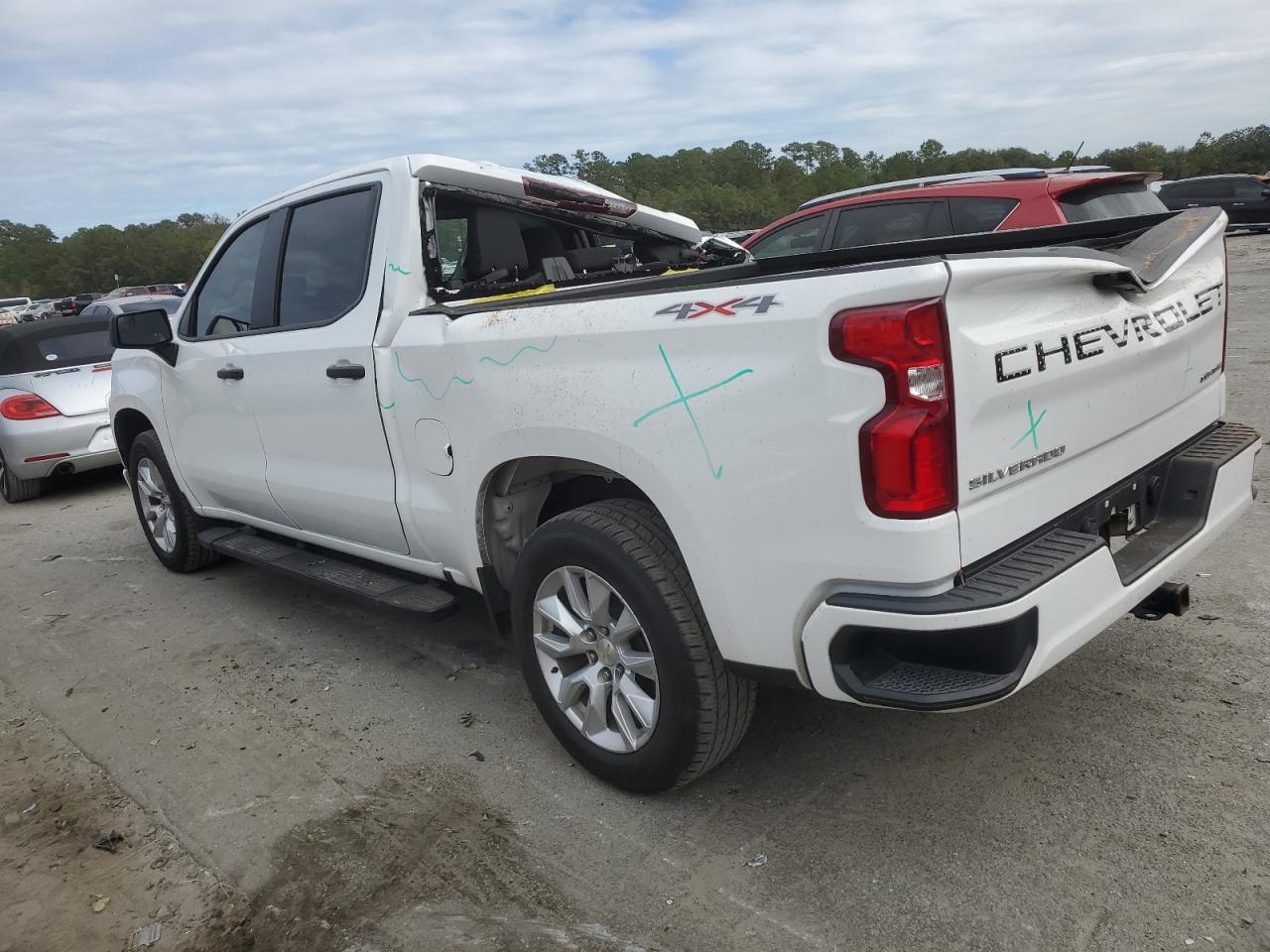 2022 CHEVROLET SILVERADO LTD K1500 CUSTOM VIN:1GCPYBEK6NZ115959