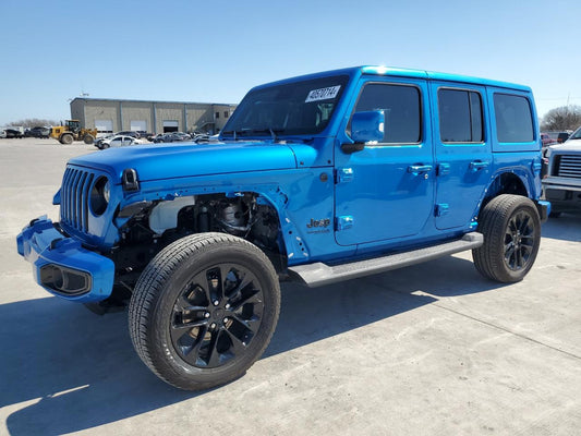 2022 JEEP WRANGLER UNLIMITED SAHARA VIN:1C4HJXENXNW116050