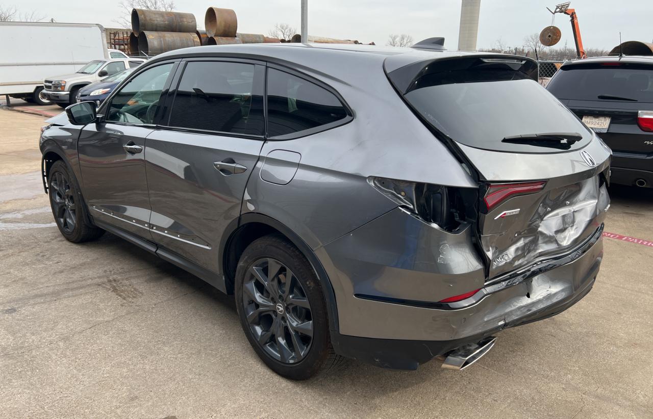 2023 ACURA MDX A-SPEC VIN:5J8YE1H09PL005786