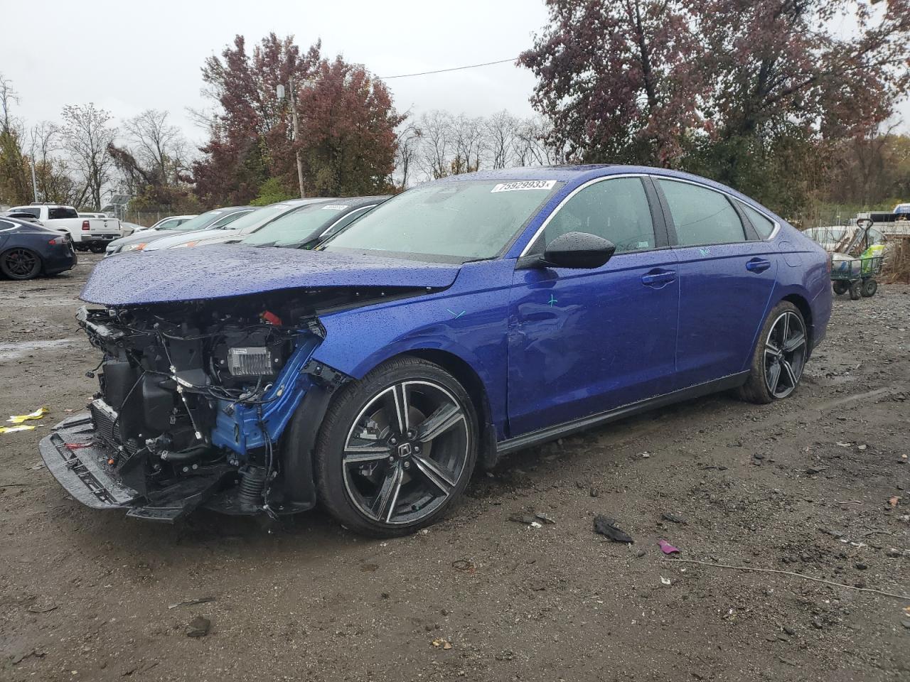 2023 HONDA ACCORD HYBRID SPORT VIN:1HGCY2F56PA025396