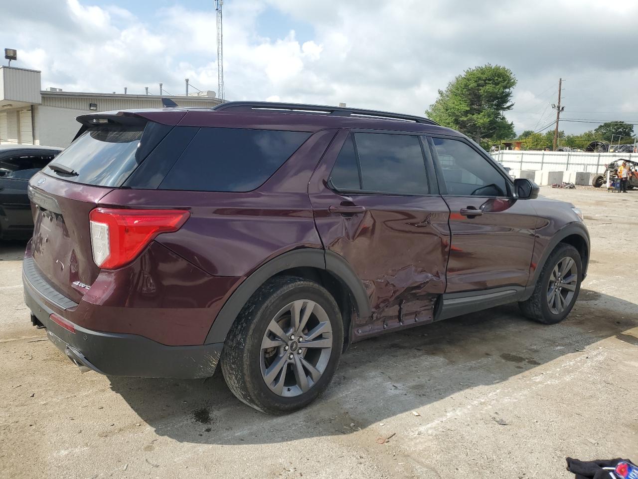 2022 FORD EXPLORER XLT VIN:1FMSK8DH3NGA11148