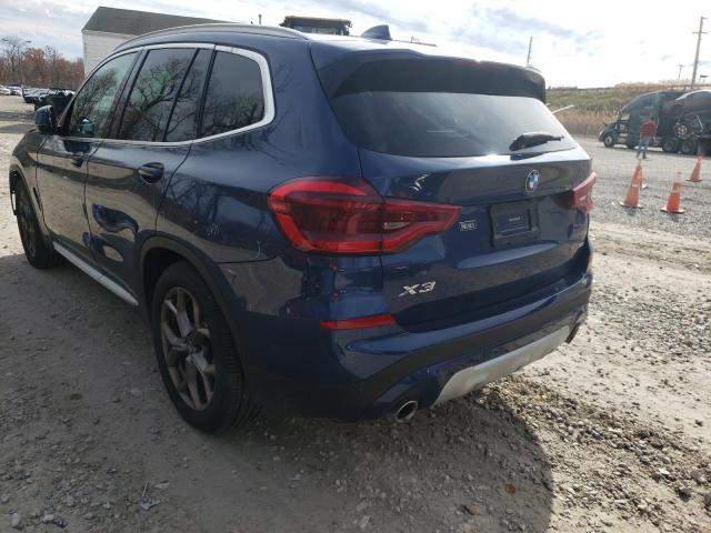 2021 BMW X3 XDRIVE30I VIN: 5UXTY5C03M9G81594