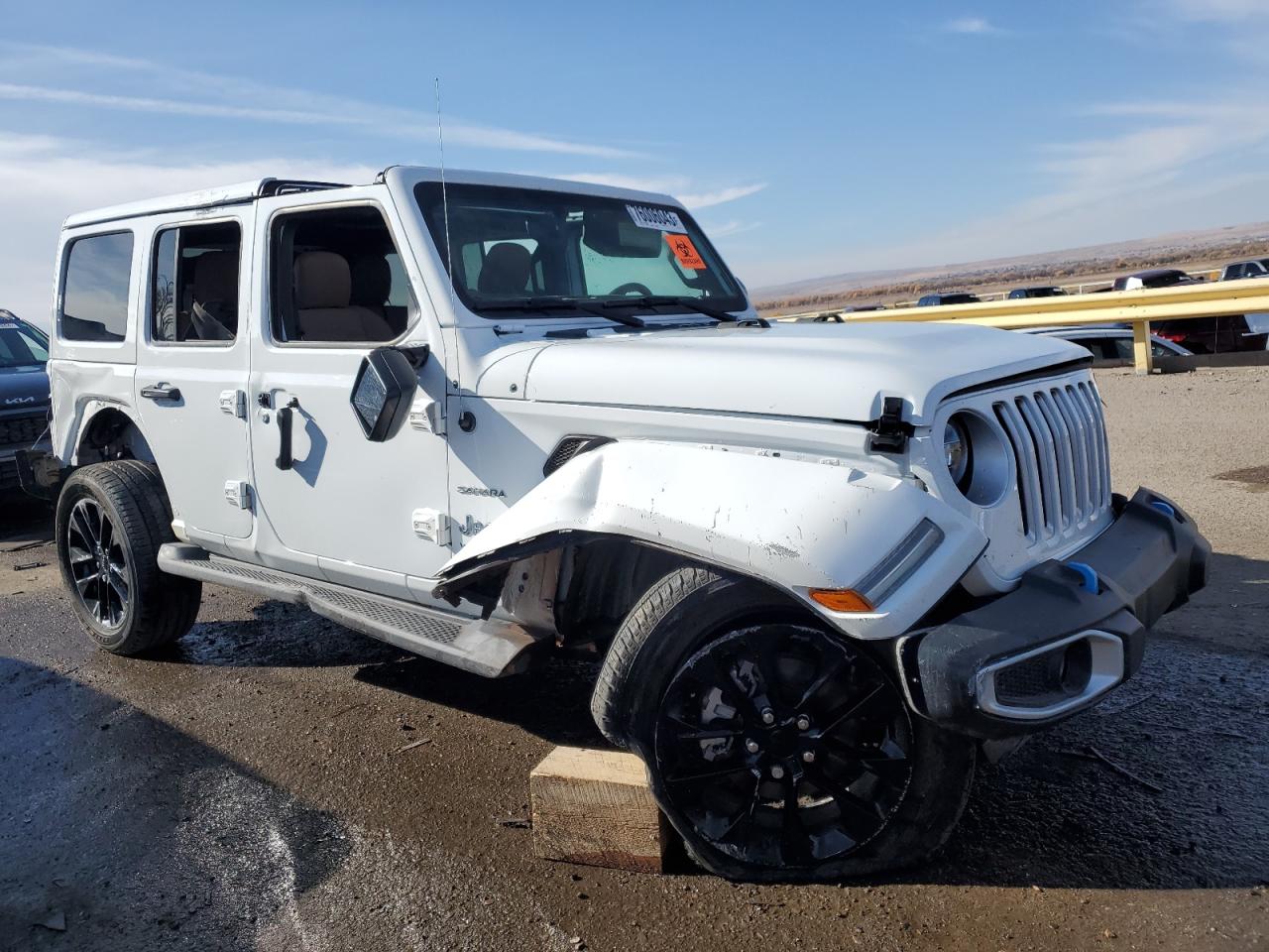 2022 JEEP WRANGLER UNLIMITED SAHARA 4XE VIN:1C4JJXP68NW114482