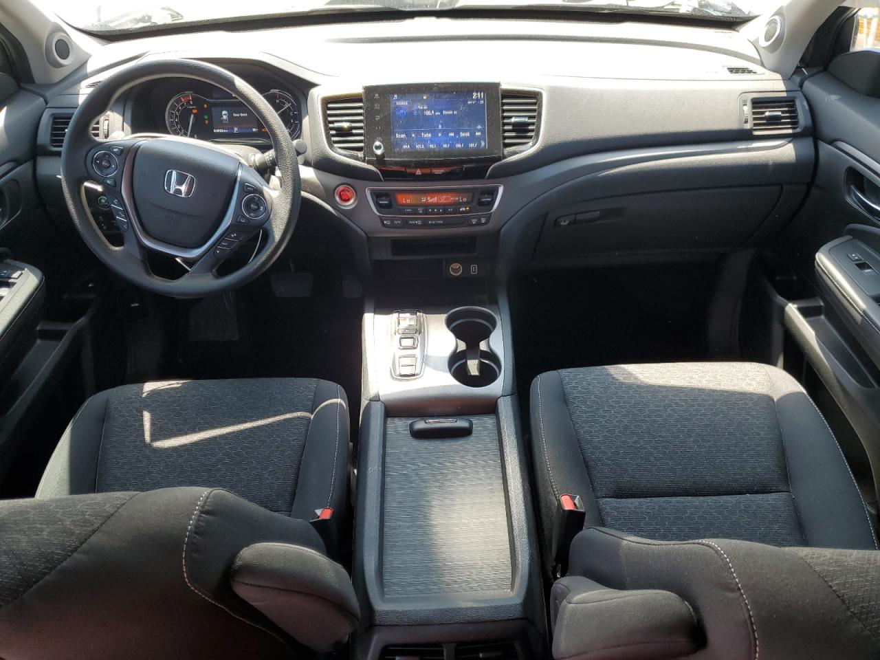 2022 HONDA RIDGELINE SPORT VIN:5FPYK3F11NB000569