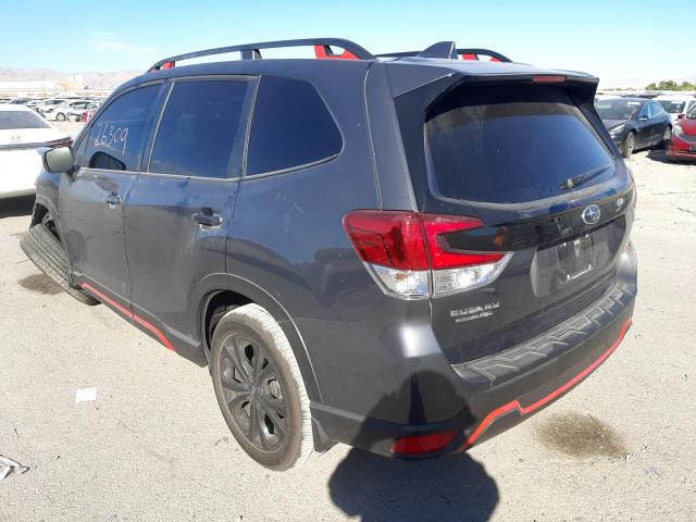 2021 SUBARU FORESTER SPORT VIN: JF2SKARC7MH583391