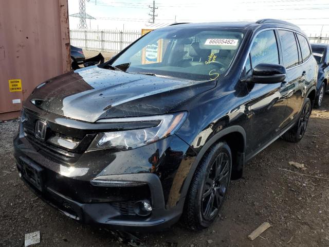 2021 HONDA PILOT SE VIN: 5FNYF6H2XMB099282