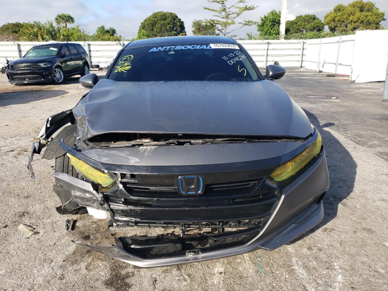 2022 HONDA ACCORD HYBRID VIN:1HGCV3F13NA004630