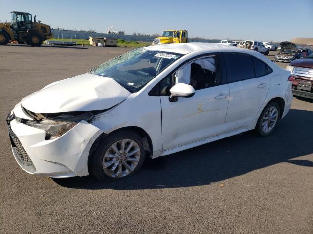 2021 TOYOTA COROLLA LE VIN: JTDVPMAE3MJ134147