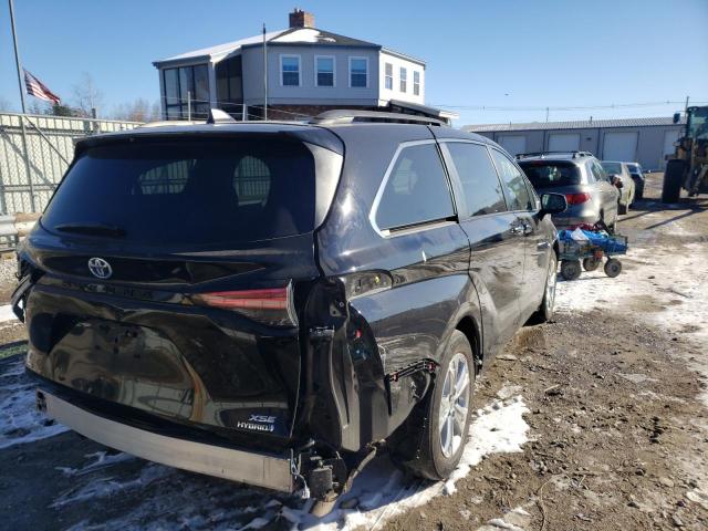 2021 TOYOTA SIENNA XSE VIN: 5TDDSK***********