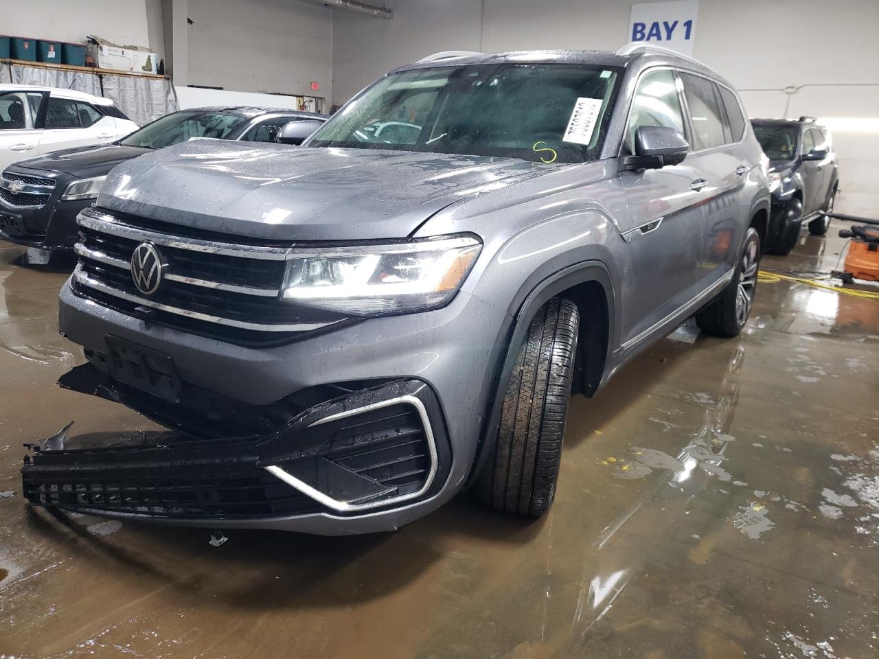 2022 VOLKSWAGEN ATLAS SEL PREMIUM R-LINE VIN:1V2FR2CA8NC542824