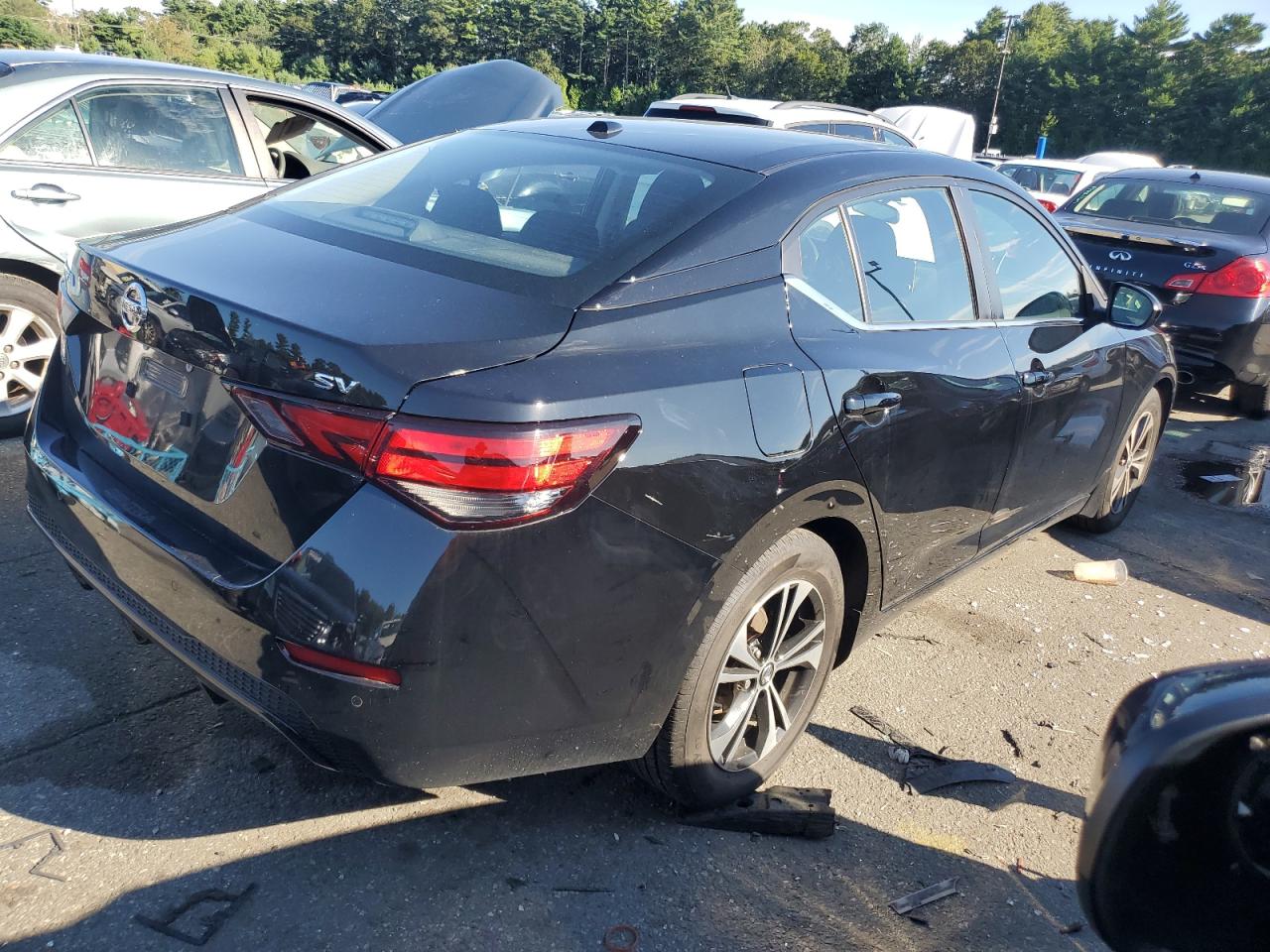 2022 NISSAN SENTRA SV VIN:3N1AB8CVXNY219617