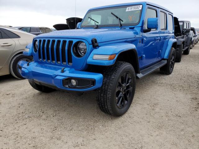 2021 JEEP WRANGLER UNLIMITED SAHARA VIN: 1C4HJXEG1MW821383