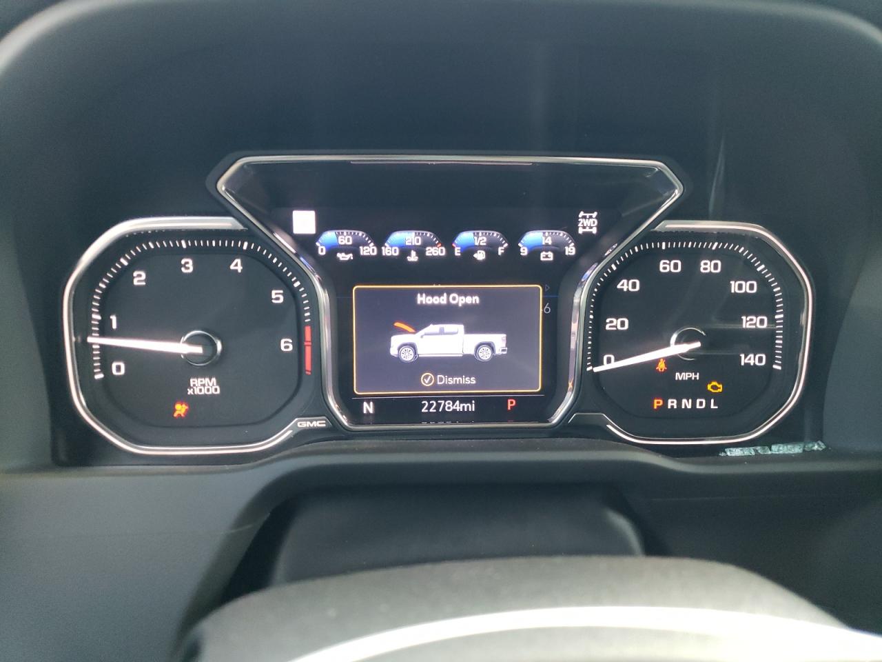 2022 GMC SIERRA LIMITED K1500 DENALI VIN:3GTU9FEL8NG185690