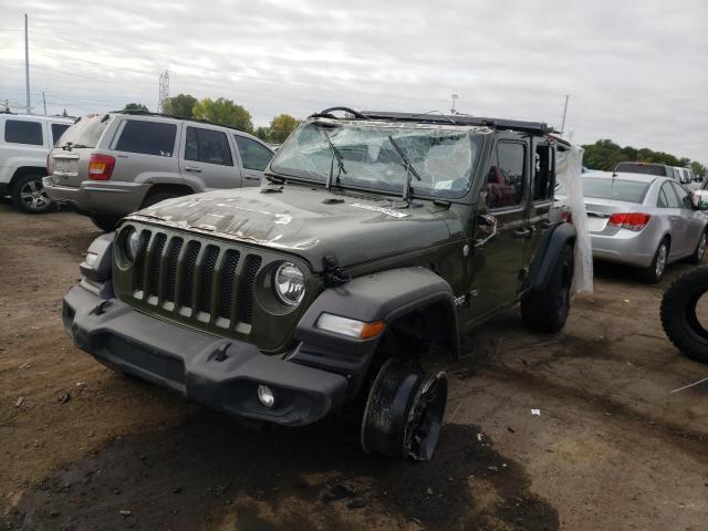 2021 JEEP WRANGLER UNLIMITED SPORT VIN: 1C4HJXDN0MW580691