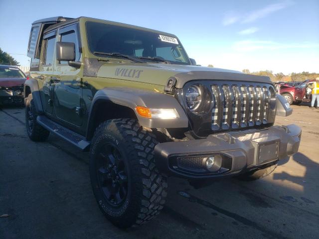 2021 JEEP WRANGLER UNLIMITED SPORT VIN: 1C4HJXDG2MW786337