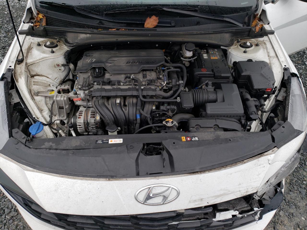 2022 HYUNDAI ELANTRA SEL VIN:KMHLM4AG2NU277958