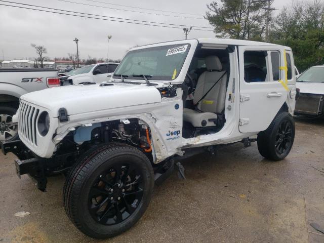 2021 JEEP WRANGLER UNLIMITED SAHARA 4XE VIN: 1C4JJX***********