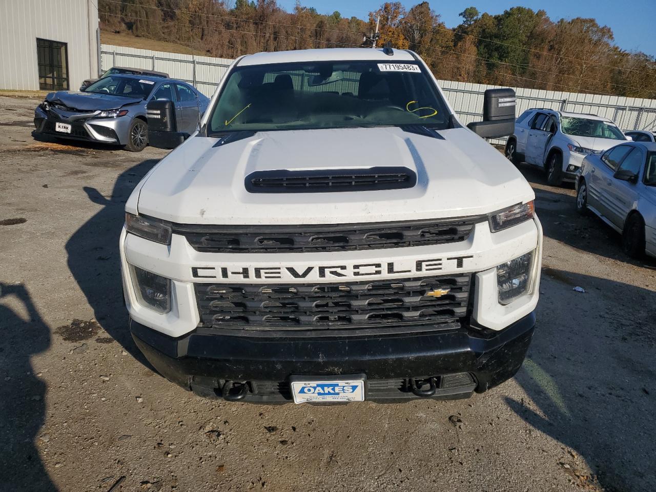 2022 CHEVROLET SILVERADO K2500 CUSTOM VIN:2GC4YMEY8N1201690