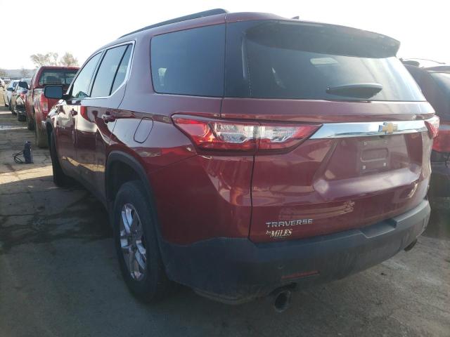 2020 CHEVROLET TRAVERSE LT VIN: 1GNERGKW7LJ198829