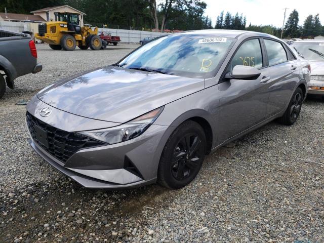 2021 HYUNDAI ELANTRA BLUE VIN: KMHLM4***********