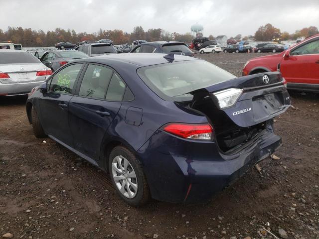 2021 TOYOTA COROLLA LE VIN: JTDEPMAE0MJ150564