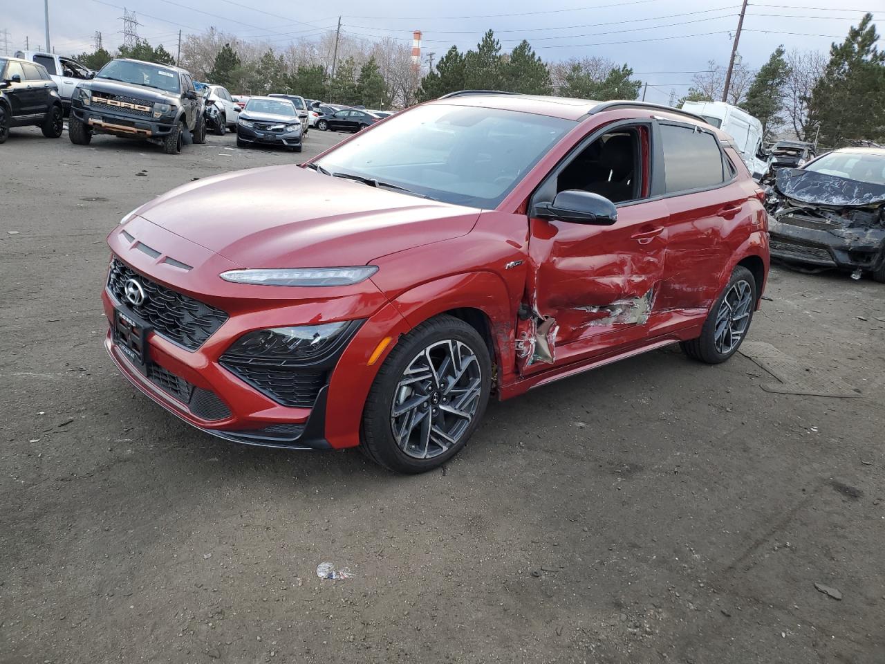 2022 HYUNDAI KONA N LINE VIN:KM8K3CA35NU908465