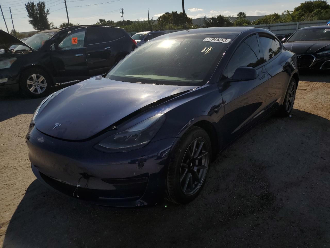 2023 TESLA MODEL 3  VIN:5YJ3E1EA4PF548052