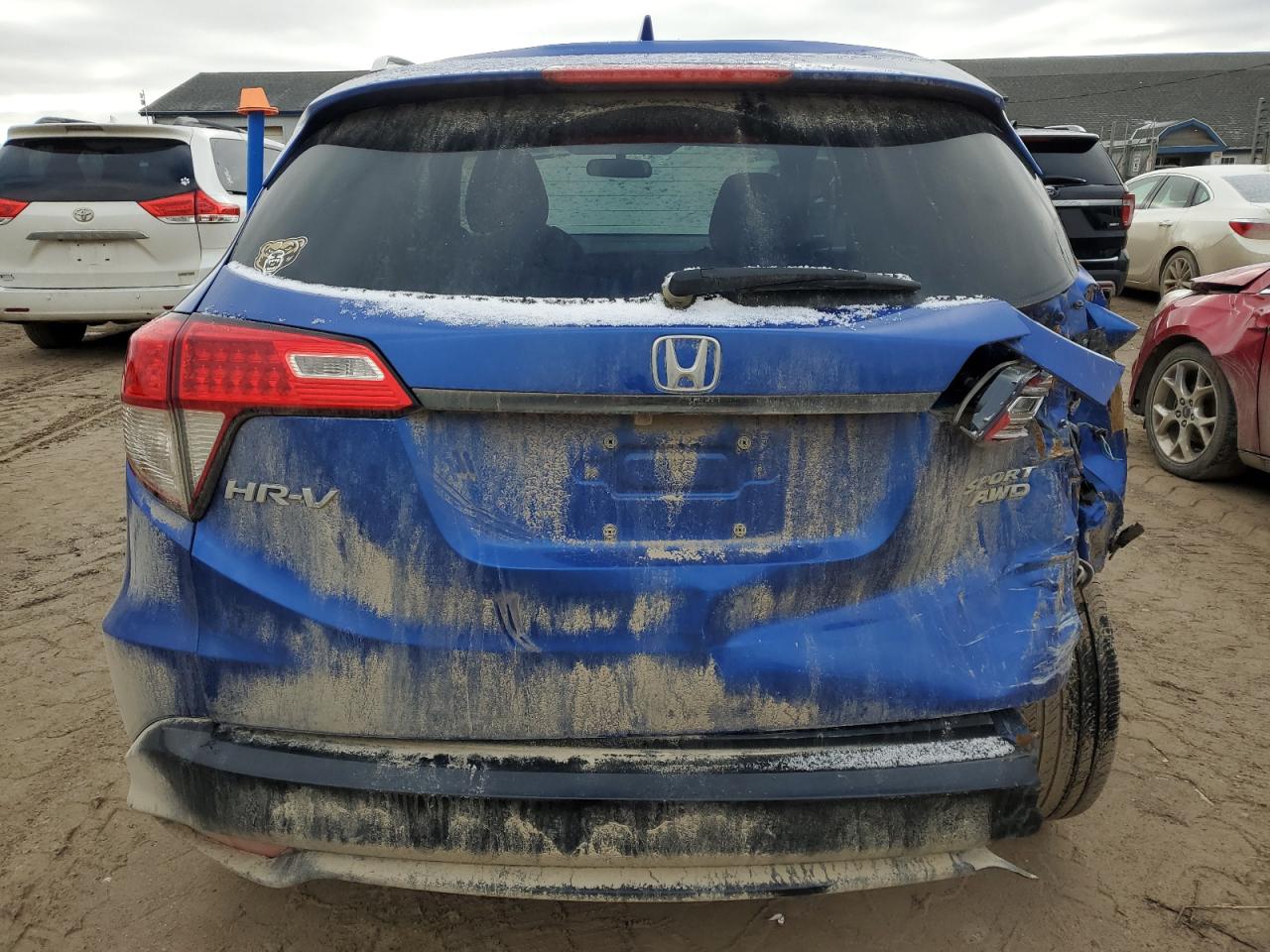 2022 HONDA HR-V SPORT VIN:3CZRU6H16NM709803