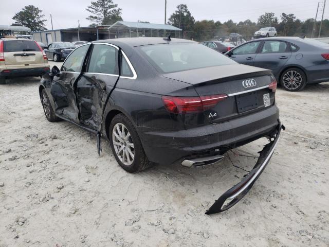 2021 AUDI A4 PREMIUM 40 VIN: WAUABAF49MA055610