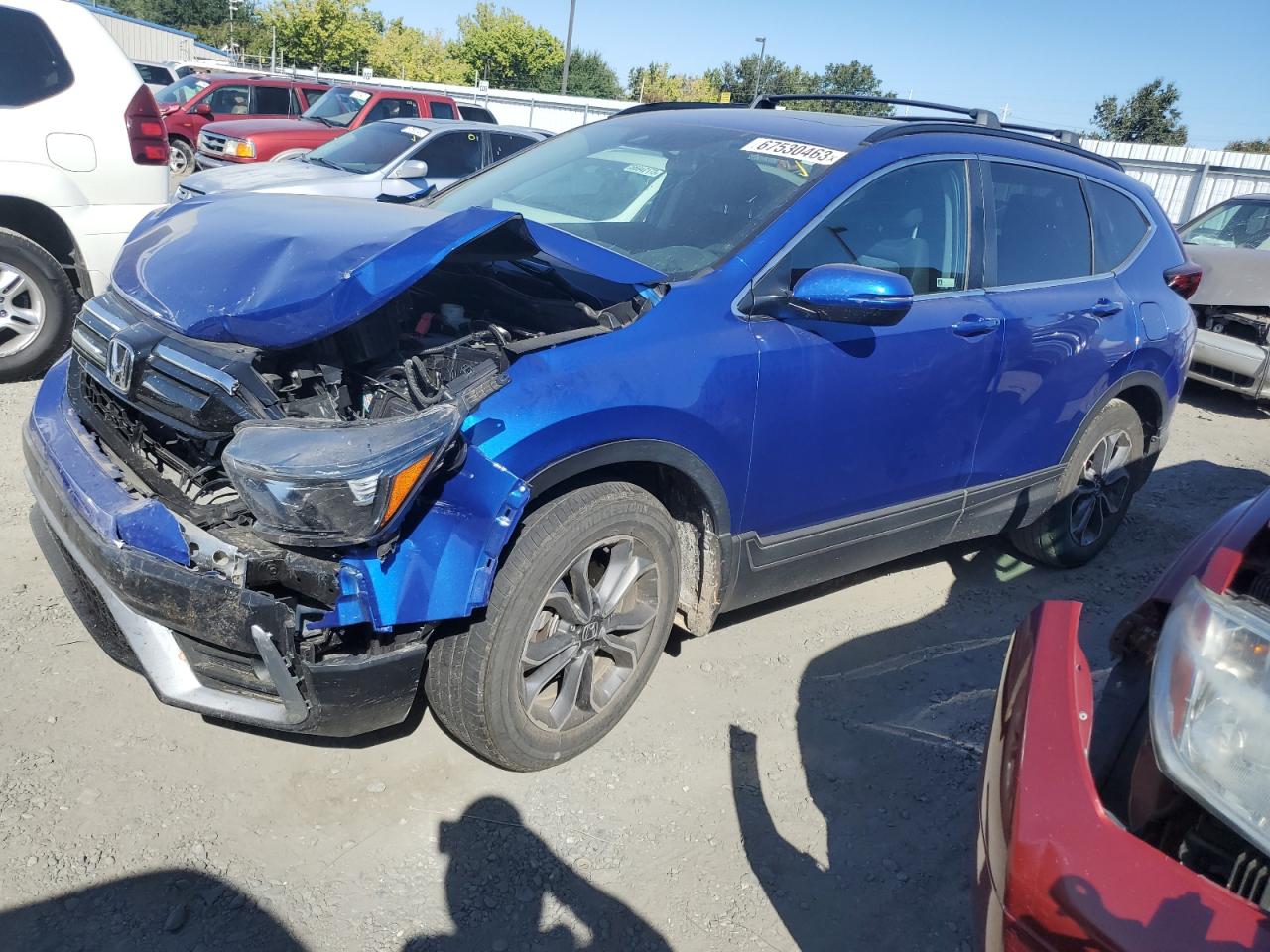 2022 HONDA CR-V EX VIN:7FARW2H51NE021857