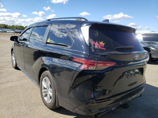 2021 TOYOTA SIENNA LIMITED VIN: 5TDZSKFC7MS006024