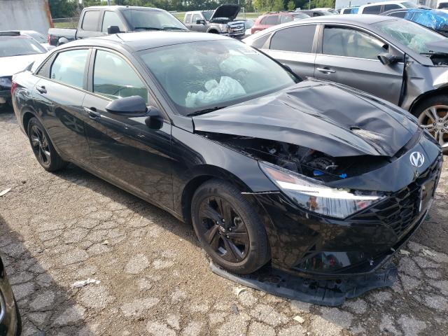 2021 HYUNDAI ELANTRA SEL VIN: 5NPLM4AG0MH007107