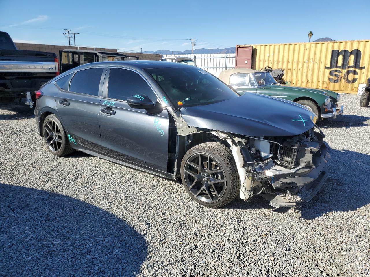 2022 HONDA CIVIC SPORT TOURING VIN:19XFL1H86NE009219