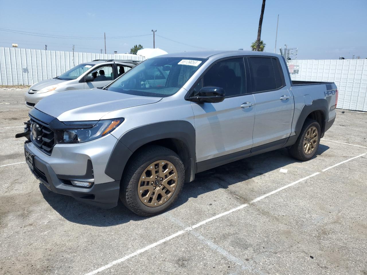 2022 HONDA RIDGELINE SPORT VIN:5FPYK3F11NB000569