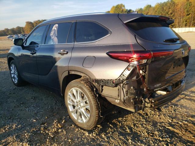 2021 TOYOTA HIGHLANDER LIMITED VIN: 5TDDZRBH4MS535527